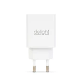 Delight USB Hálózati adapter, 5V 2.1A