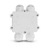 Waterproof White 4 Pin Terminal Block 8-12mm IP68