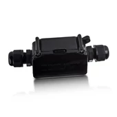 V-TAC vízálló kötődoboz IP65 védelemmel fekete - SKU 3578