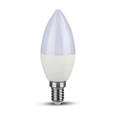 LED Bulb - SAMSUNG CHIP 4.5W E14 A++ Plastic Candle 6400K