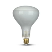 LED Bulb - 8W Straight Filament E27 R125 Dimmable 6500K