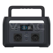 V-TAC hordozható áramfejlesztő, max. 1200W terheléshez, Napelemes töltési lehetőséggel - SKU 11443