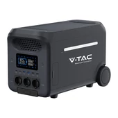 V-TAC hordozható töltőállomás 3000W, WiFis UPS napelemes töltési lehetőséggel - SKU 12709