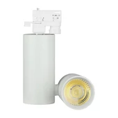 V-TAC LED sínes spotlámpa állítható CRI>95 30W hideg fehér, fehér házzal - SKU 1294