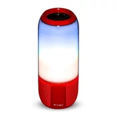 2*3W LED Bluetooth Speaker With USB&TF Card Slot Red