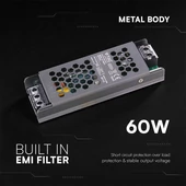 LED Power Supply 60W 12V 5A IP20