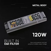 LED Power Supply 120W 24V 5A IP20