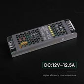LED Power Supply 150W 12V 12.5A IP20