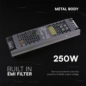 LED Power Supply 300W 12V 25A IP20
