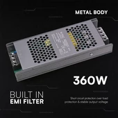 LED Power Supply 500W 24V 21A IP20