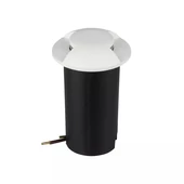 V-TAC 1W DC12V kültéri, 2 irányú talajlámpa, fehér, IP67, meleg fehér - SKU 211465