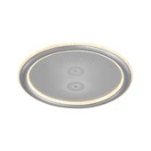 V-TAC 50W Dekoratív kerek mennyezeti lámpa, szürke, fényerőszabályozható, CCT - SKU 24180