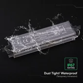 V-TAC IP67 slim fémházas LED tápegység 12V 36W 3A - SKU 24262