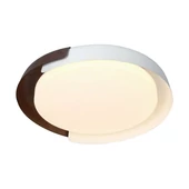 V-TAC okos dekoratív mennyezeti CCT LED lámpa, 48W, fehér és fa hatású, 500x80mm - SKU 24187