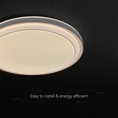 V-TAC 60W designer dóm LED lámpa, állítható színhőmérséklet, kávébarna, 491x80mm - SKU 24196
