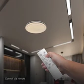 V-TAC 60W designer dóm LED lámpa, állítható színhőmérséklet, kávébarna, 491x80mm - SKU 24196