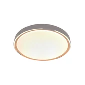 V-TAC 60W designer dóm LED lámpa, állítható színhőmérséklet, világos fa hatású, 486x67mm - SKU 24206