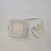 6W LED Premium Panel Downlight - Square 6400K