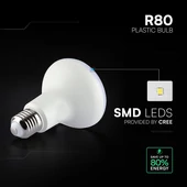 V-TAC CREE SMD R80 11W E27 természetes fehér LED égő - SKU 211366