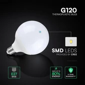 V-TAC CREE SMD 22W E27 hideg fehér G120 LED égő - SKU 21200236