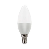 LED Bulb - SAMSUNG CHIP 5.5W E14 Plastic Dimmable Candle 4000K