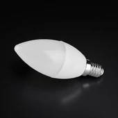 LED Bulb - SAMSUNG CHIP 5.5W E14 Plastic Dimmable Candle 4000K