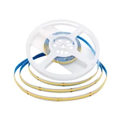 V-TAC DC24V COB LED szalag IP20, 432 db/m hideg fehér, 100 Lm/W - SKU 212669