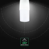 V-TAC CREE SMD 7.5W E14 meleg fehér T37 LED égő - SKU 21267-6