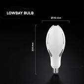 V-TAC CREE SMD 36W E27 hideg fehér Olive LED égő, 110 Lm/W - SKU 21285-6