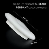 32W Pendant Round Color Changing D:460*H120 Dimmable White