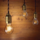 V-TAC 10W E27 meleg fehér filament A60 LED égő, 3 db/csomag - SKU 2144101