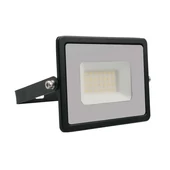 V-TAC E-széria LED reflektor 30W természetes fehér, fekete házzal - SKU 215953