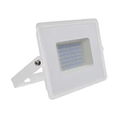 V-TAC E-széria LED reflektor 50W hideg fehér, fehér házzal - SKU 215963
