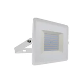 V-TAC E-széria LED reflektor 100W természetes fehér, fehér házzal - SKU 215968