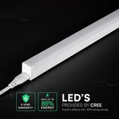 VT-035 4W T5 LED INTEGRATED BATTEN FITTING(LINKABLE) 30CM SAMSUNG CHIP 3000K