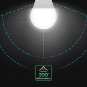 V-TAC CREE SMD 10.5W E27 természetes fehér A60 LED égő, 100 Lm/W - SKU 2173496