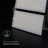 V-TAC CREE SMD SHP 500W LED reflektor, 135 Lm/W, 1 méter kábel, természetes fehér - SKU 230896