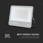 V-TAC CREE SMD D-széria LED reflektor 200W hideg fehér 115 Lm/W, fekete ház - SKU 232216