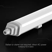 V-TAC CREE SMD LED lámpa 120cm 36W IP65 hideg fehér 120 Lm/W (TK-Széria) - SKU 233886