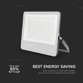 V-TAC CREE SMD D-széria LED reflektor 300W hideg fehér 115 Lm/W, fekete ház - SKU 232036