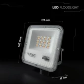 V-TAC CREE SMD LED reflektor 10W, állítható színhőmérséklettel - SKU 240726