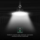 LED Highbay SAMSUNG CHIP - 150W ALU-Sosen 115LM/WATT 6400K