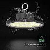 V-TAC csarnokvilágító LED lámpa 150W 90° hideg fehér, IP65, 135 Lm/W - SKU 24076