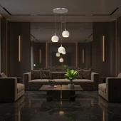 V-TAC mennyezeti dekoratív kerek 3x10W LED lámpatest, kerámia és fém, meleg fehér, fehér - SKU 24129