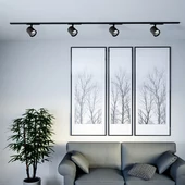 V-TAC CREE COB LED sínes spotlámpa állítható 30W, 36° szögű, hideg fehér - SKU 241626