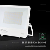 V-TAC CREE SMD D-széria LED reflektor 200W hideg fehér 115 Lm/W, fehér ház - SKU 242136