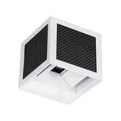 V-TAC 9W COB LED szolár fali fehér lámpa, szenzorral, állítható színhőmérséklettel - SKU 24295