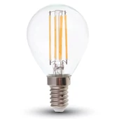 LED Bulb - 6W Filamen E14 P45 Clear Cover 3000K