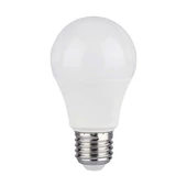 V-TAC 8.5W E27 RGB+ Természetes fehér A60 LED égő, 24 gombos távirányítóval  - SKU 2928