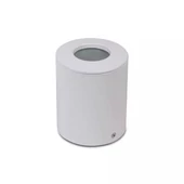 V-TAC GU10 LED falon kívüli fehér lámpatest, IP54 védelemmel - SKU 3669